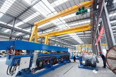 運城經開區裝配式建筑生產線成功試投產 建筑勞務分包迎來升級新機遇